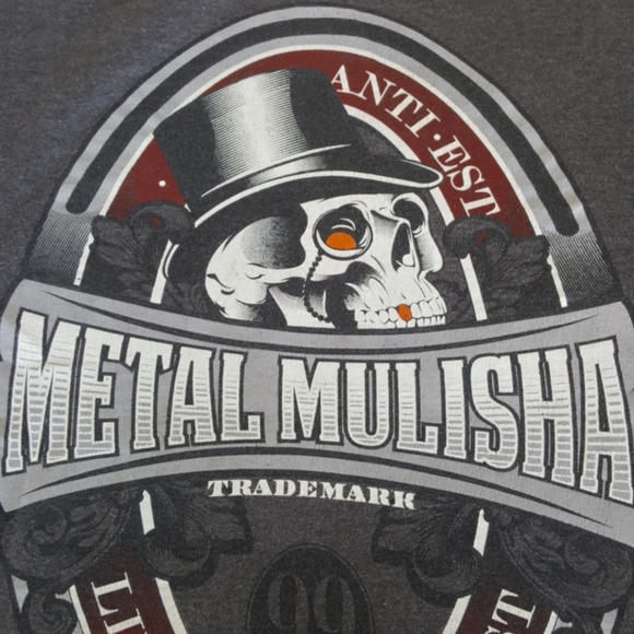 METAL MULISHA Live Fast Die Last  Graphic Tee (L) - Picture 3 of 8